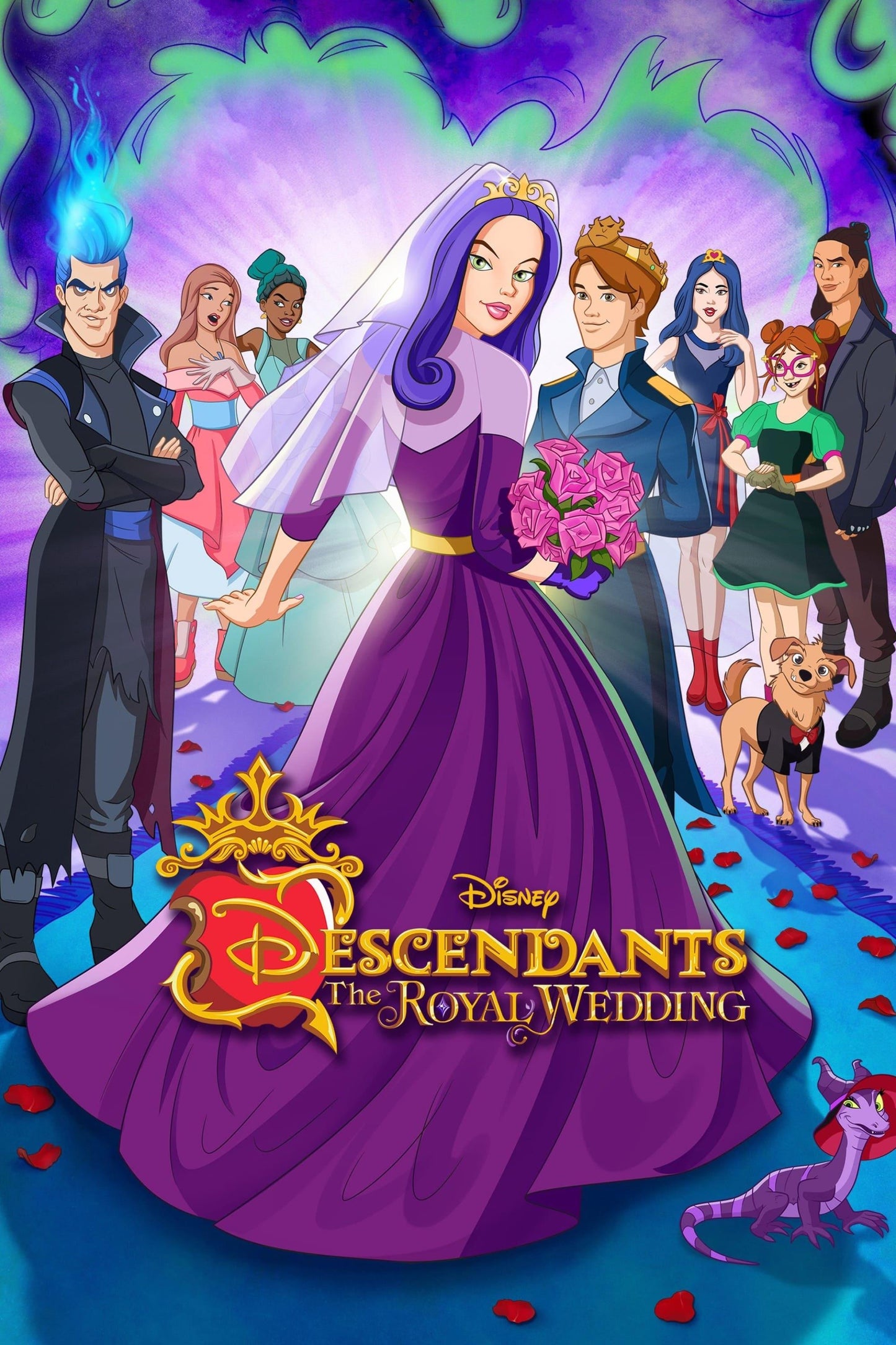 Descendants The Royal Wedding (2021) Movie Keychain