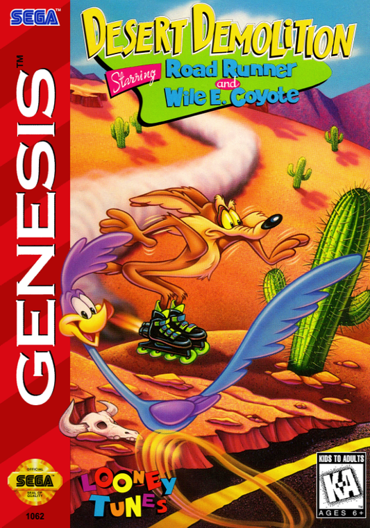 Desert Demolition (Usa) Genesis Print Poster
