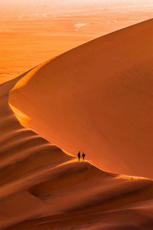 Desert Dunes In Namibia Desert Landscape Jigsaw Puzzle