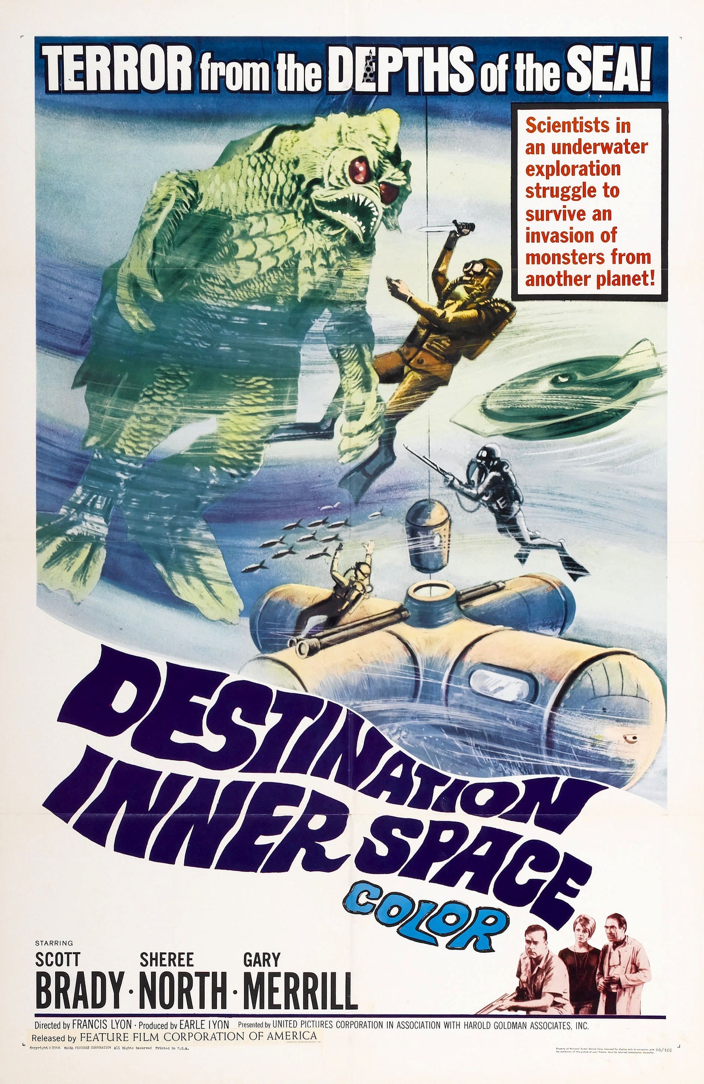 Destination Inner Space 01 Movie Magnet