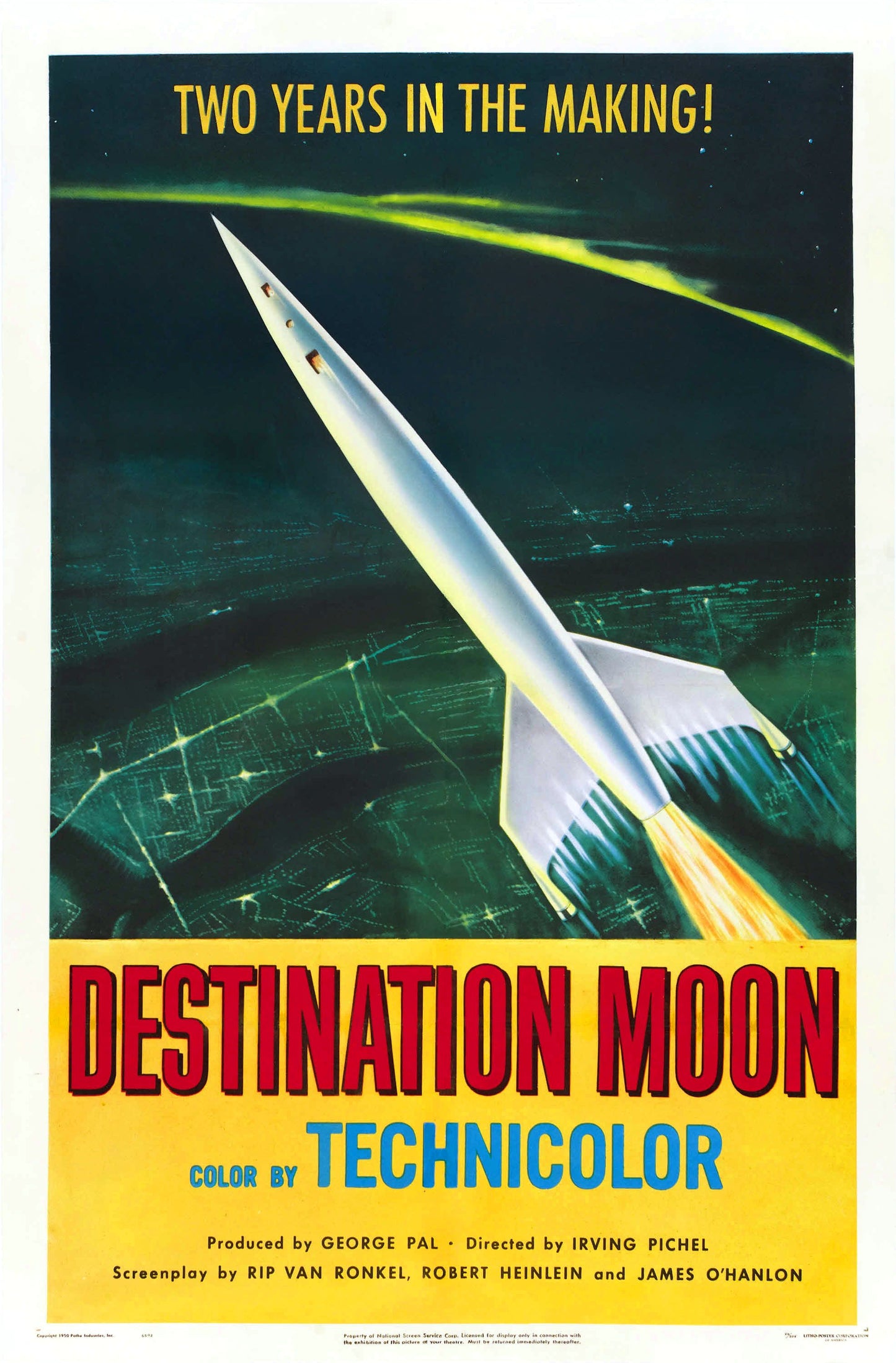 Destination Moon 01 Movie Magnet