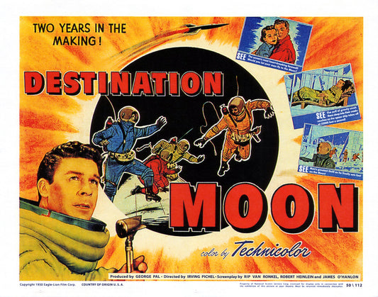Destination Moon 02 Movie Magnet