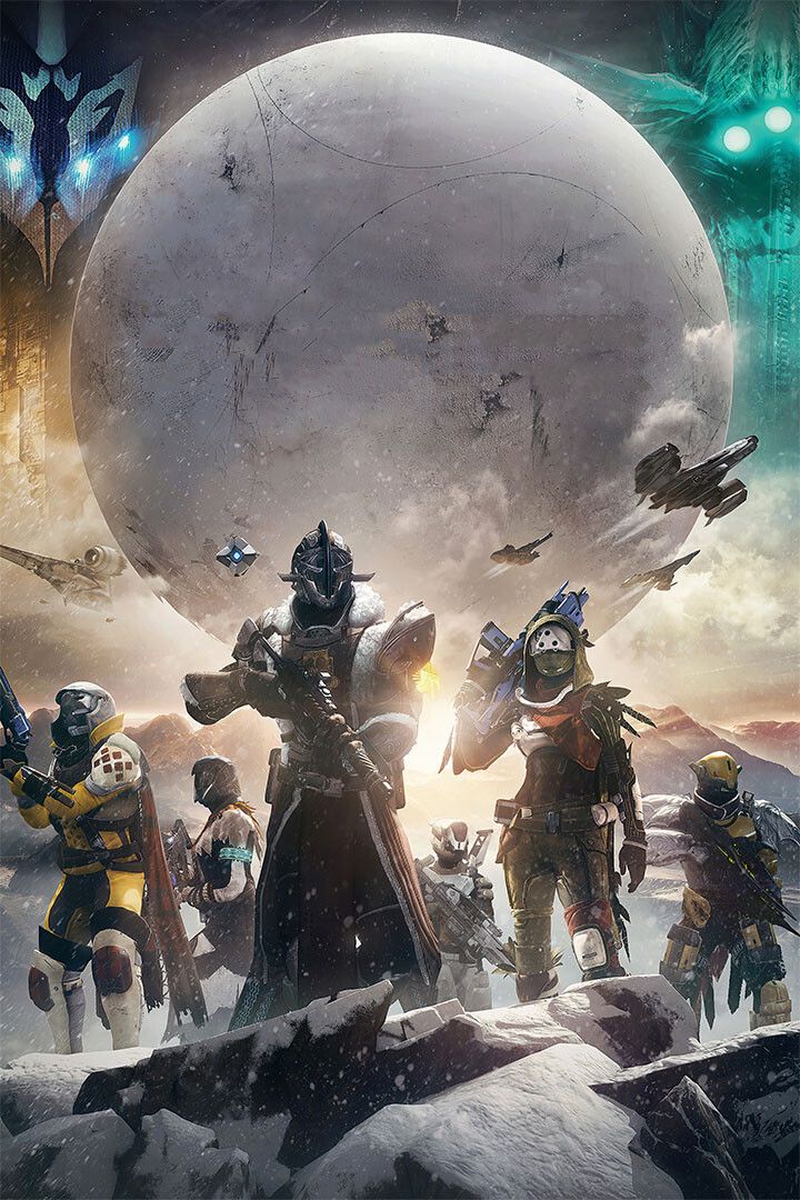 Destiny 2 Video Game Adventure Painting Print Jigsaw Puzzle