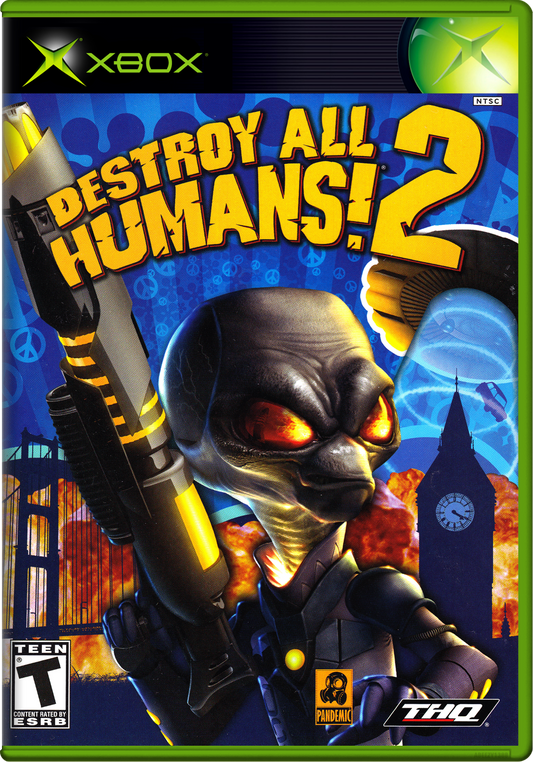 Destroy All Humans! 2 (Usa, Europe) Xbox Print Poster