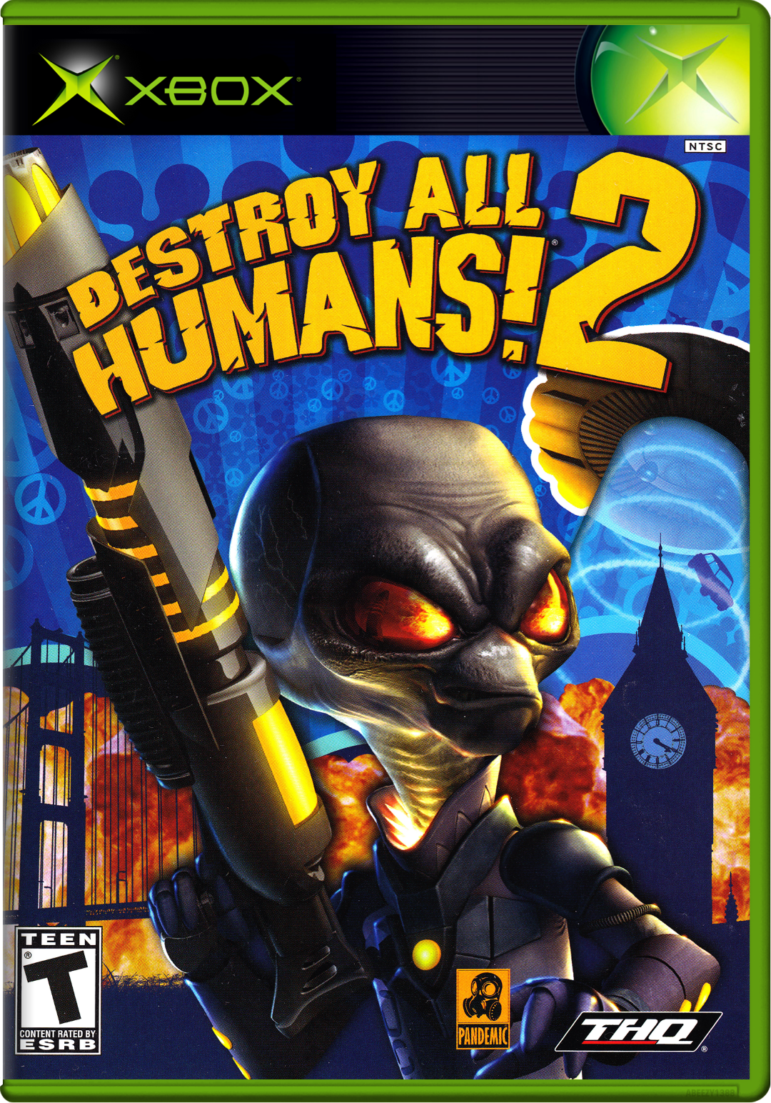 Destroy All Humans! 2 (Usa, Europe) Xbox Jigsaw Puzzle