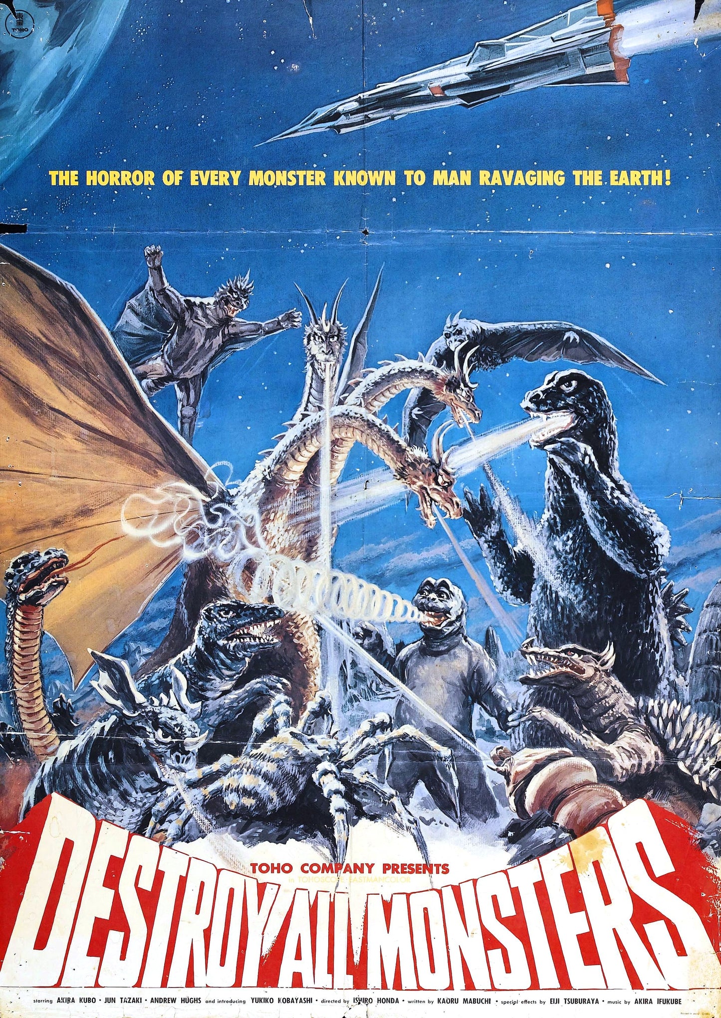 Destroy All Monsters 003 Movie Magnet