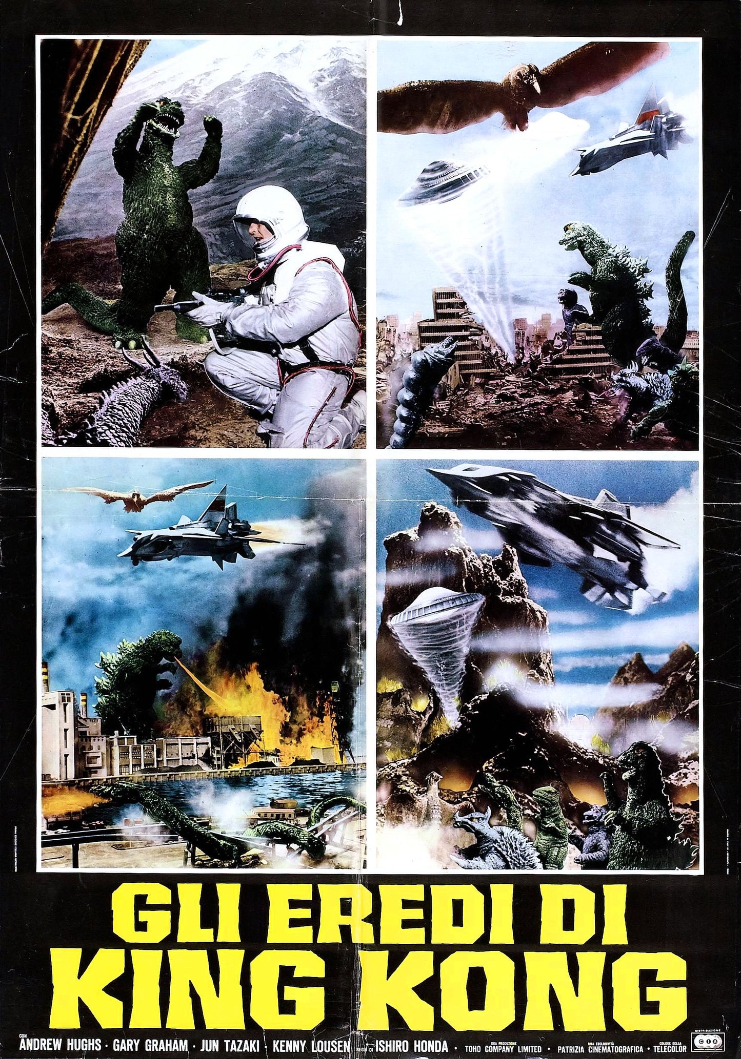 Destroy All Monsters 006 Movie Magnet