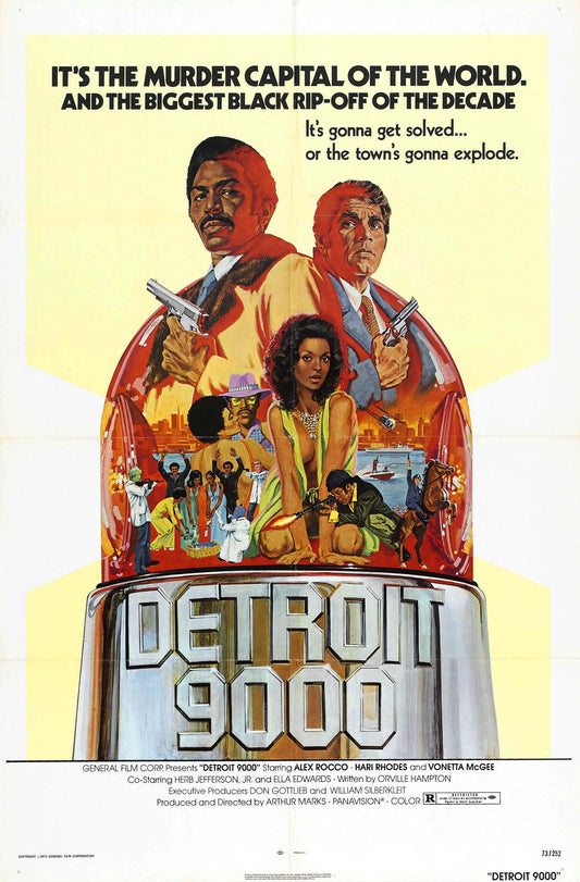 Detroit 9000 01 Movie Magnet
