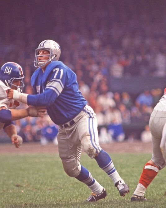 Detroit Lions Alex Karras Glossy Photo Print Football Nfl Poster Hof 2020 2