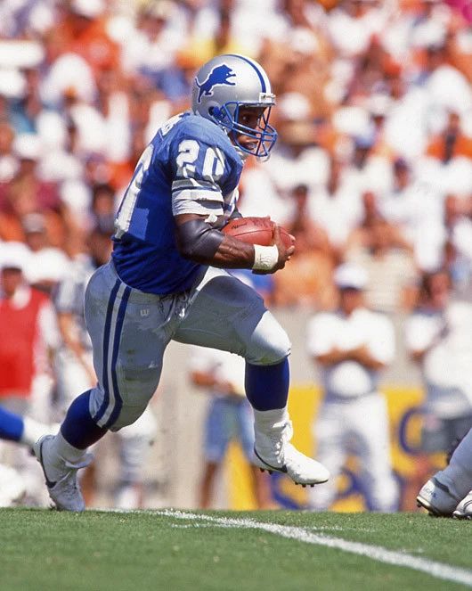 Detroit Lions Barry Sanders Glossy Photo Print Football Poster Hof 04 1