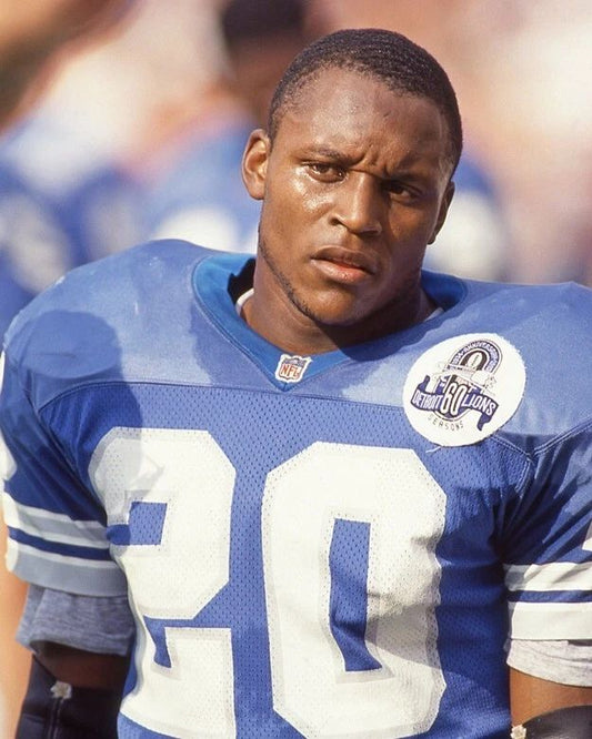 Detroit Lions Barry Sanders Glossy Magnet Print Football Magnet Hof 04 2