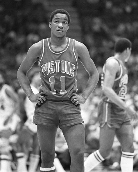 Detroit Pistons Isiah Thomas Glossy Magnet Basketball Magnet Hof 2000 3