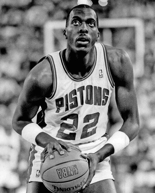 Detroit Pistons John Salley Glossy Keychain Nba Basketball Keychain