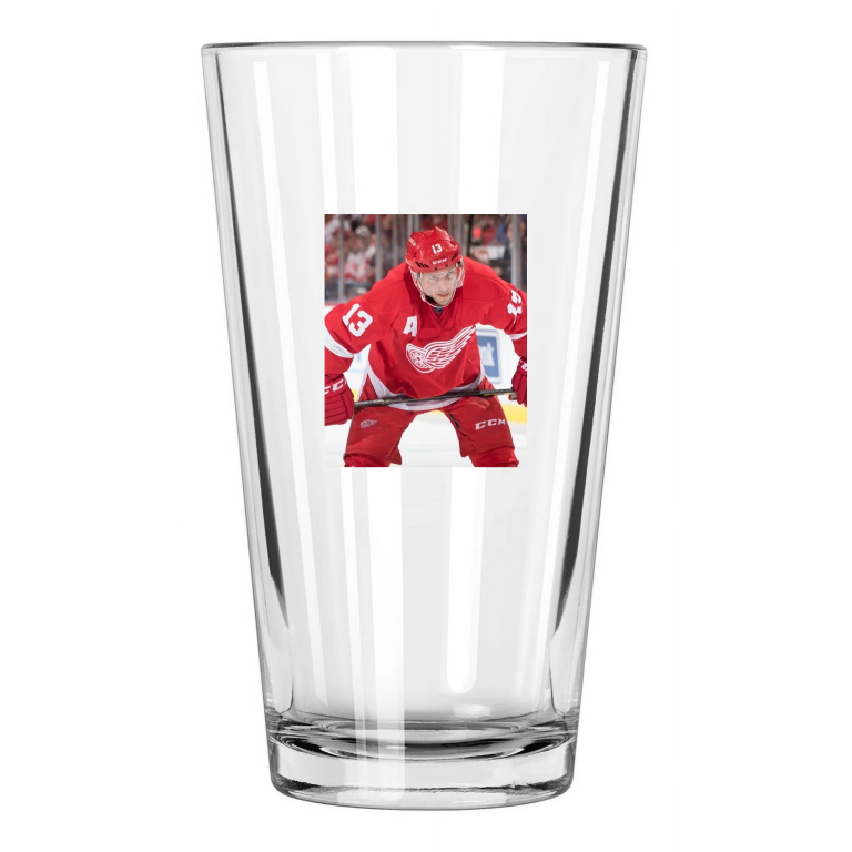 Detroit Red Wings Pavel Datsyuk Photo Nhl Hockey Pint Beer Drinking Glass