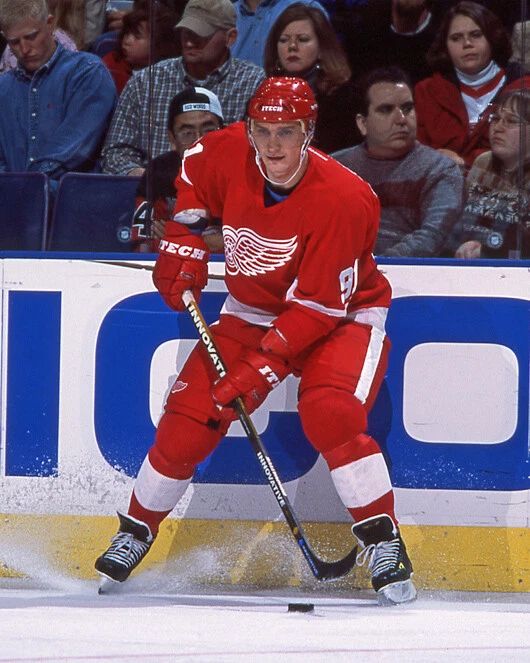 Detroit Red Wings Sergei Fedorov Photo Hockey Print Glossy Poster Hof 2015