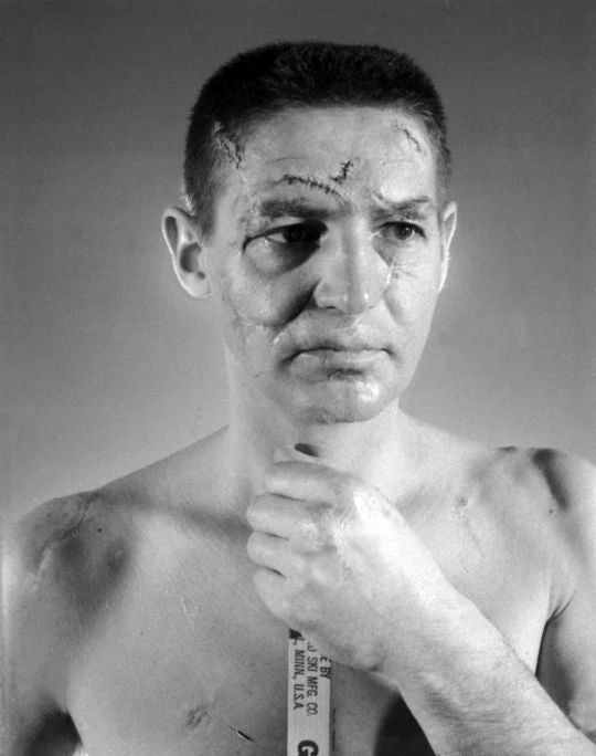 Detroit Red Wings Terry Sawchuk Glossy Photo No Mask Print Hockey Poster
