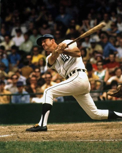 Detroit Tigers Al Kaline Keychain Glossy Baseball Keychain Hof 80 1