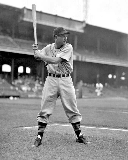 Detroit Tigers George Kell Glossy Photo Baseball Print Poster Portrait