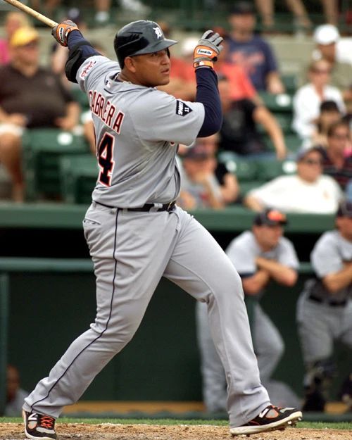 Detroit Tigers Miguel Cabrera Glossy Photo Baseball Print Poster 1