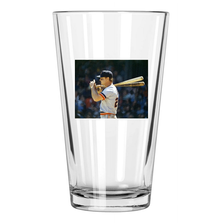 Detroit Tigers Norm Cash Photo Baseball 1 Pint Beer Drinking Glass
