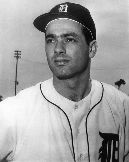 Detroit Tigers Rocky Colavito Glossy Magnet Print Baseball Magnet