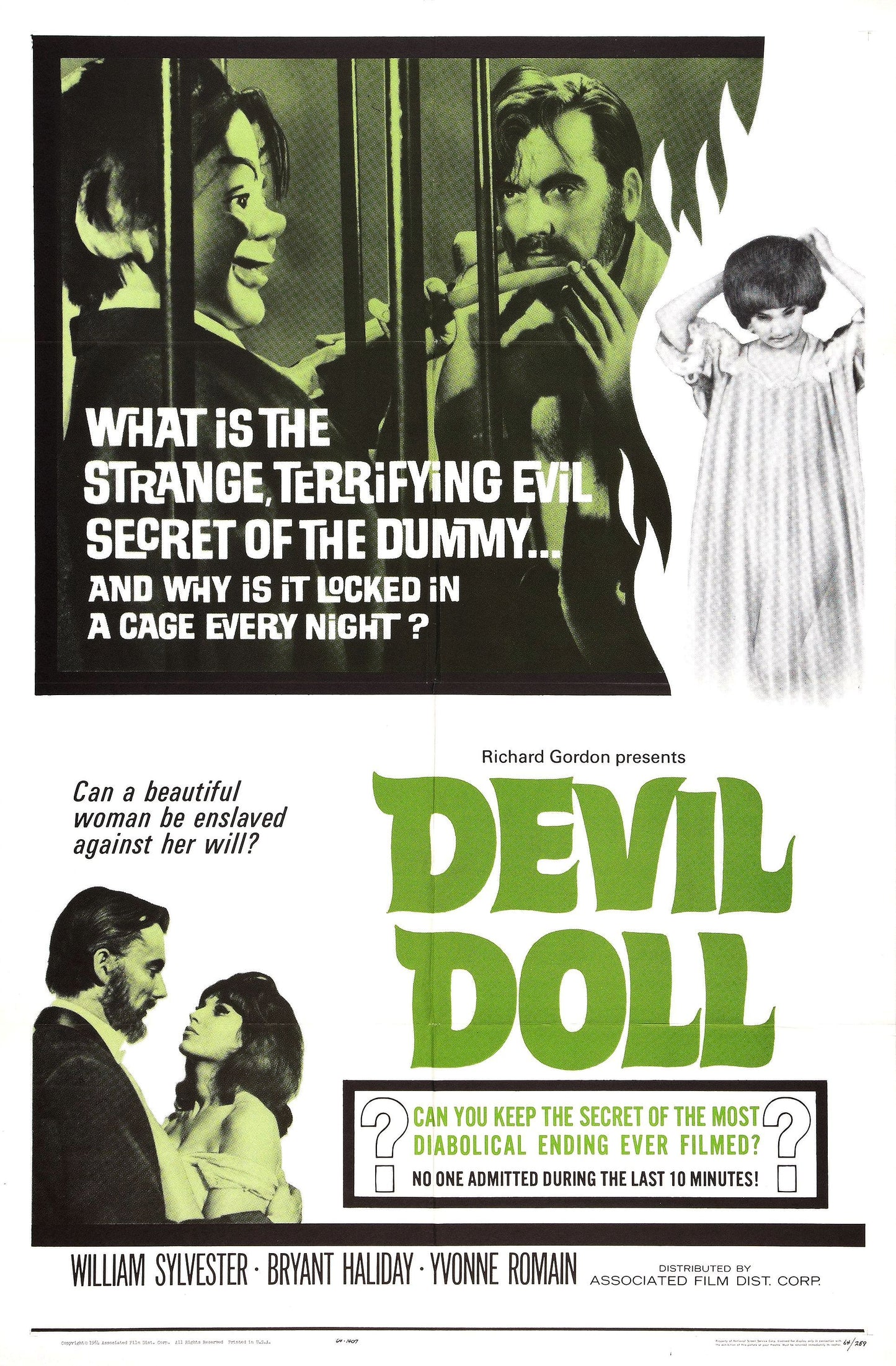 Devil Doll 1964 01 Movie Keychain