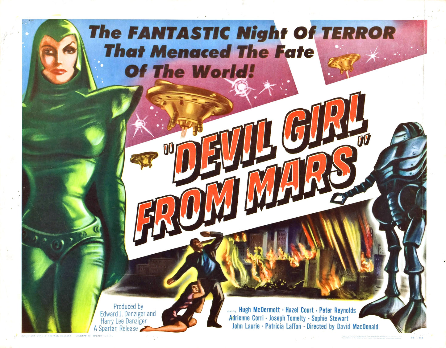 Devil Girl From Mars 03 Movie Magnet