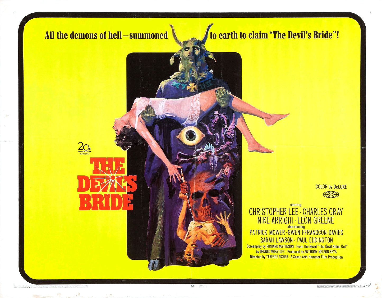Devil Rides Out 02 Movie Magnet