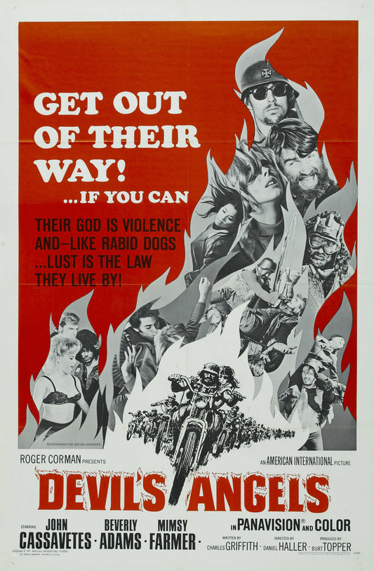 Devils Angels 01 Movie Magnet