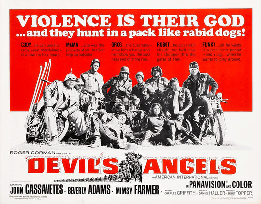 Devils Angels 02 Movie Magnet
