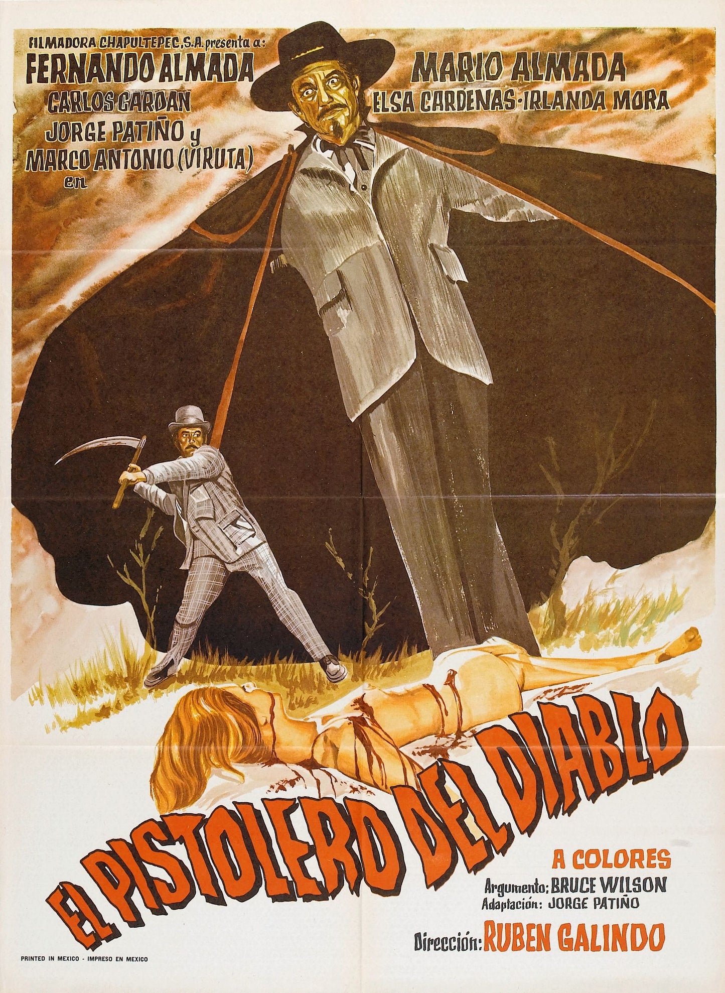 Devils Gunman 01 Movie Magnet