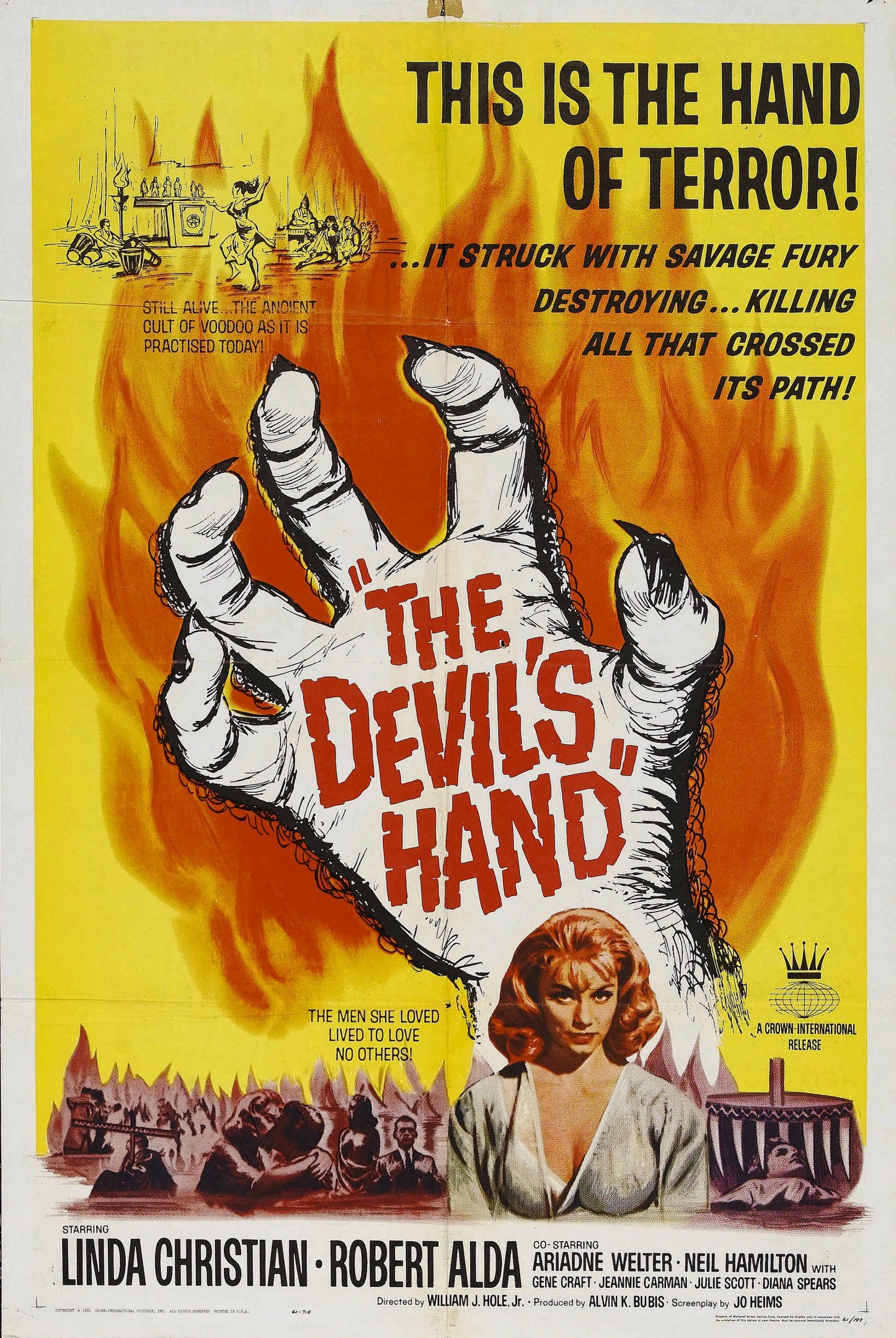Devils Hand 01 Movie Magnet