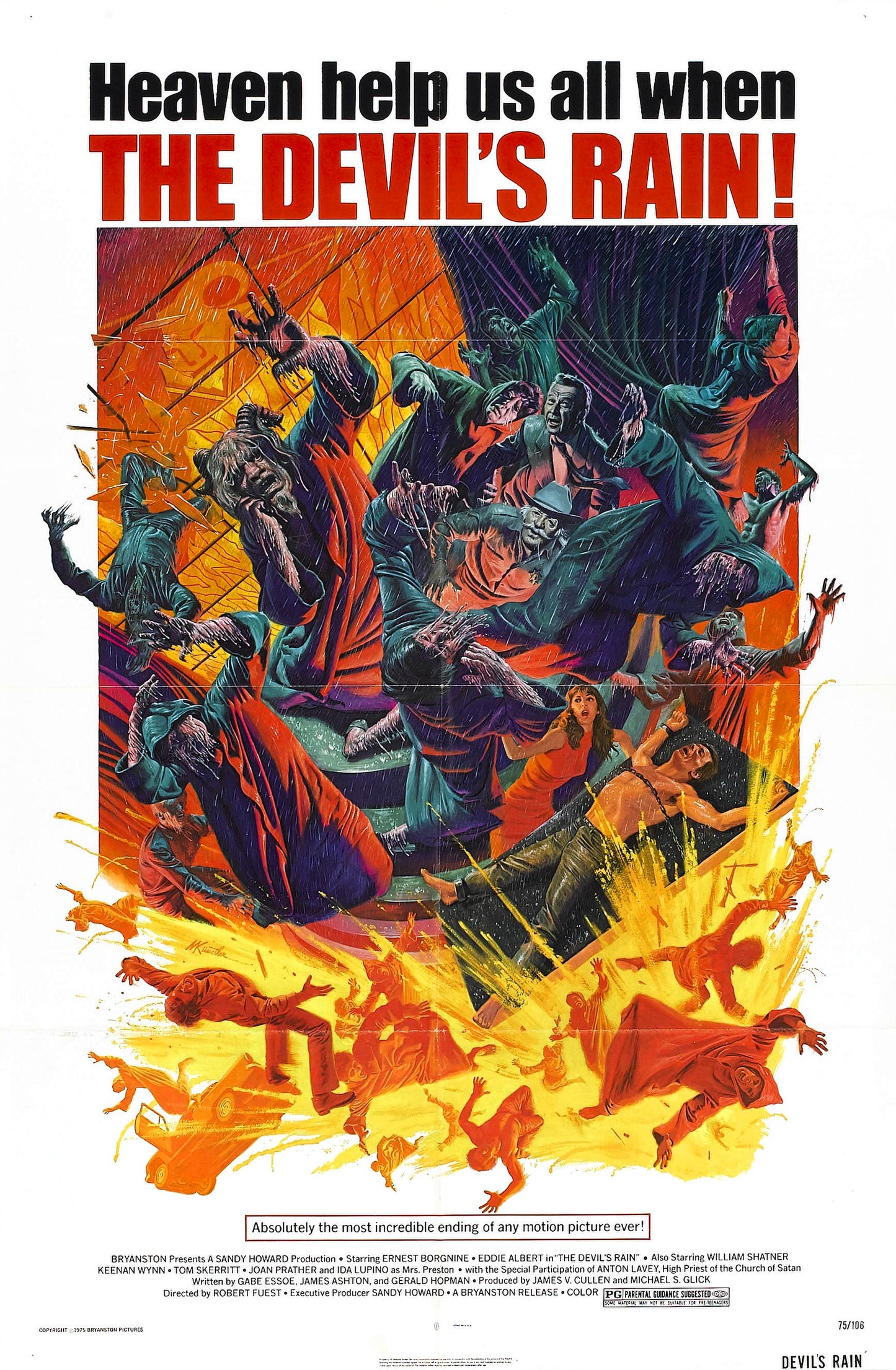 Devils Rain 01 Movie Magnet