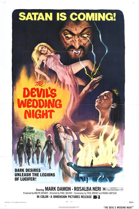 Devils Wedding Night 01 Movie Magnet