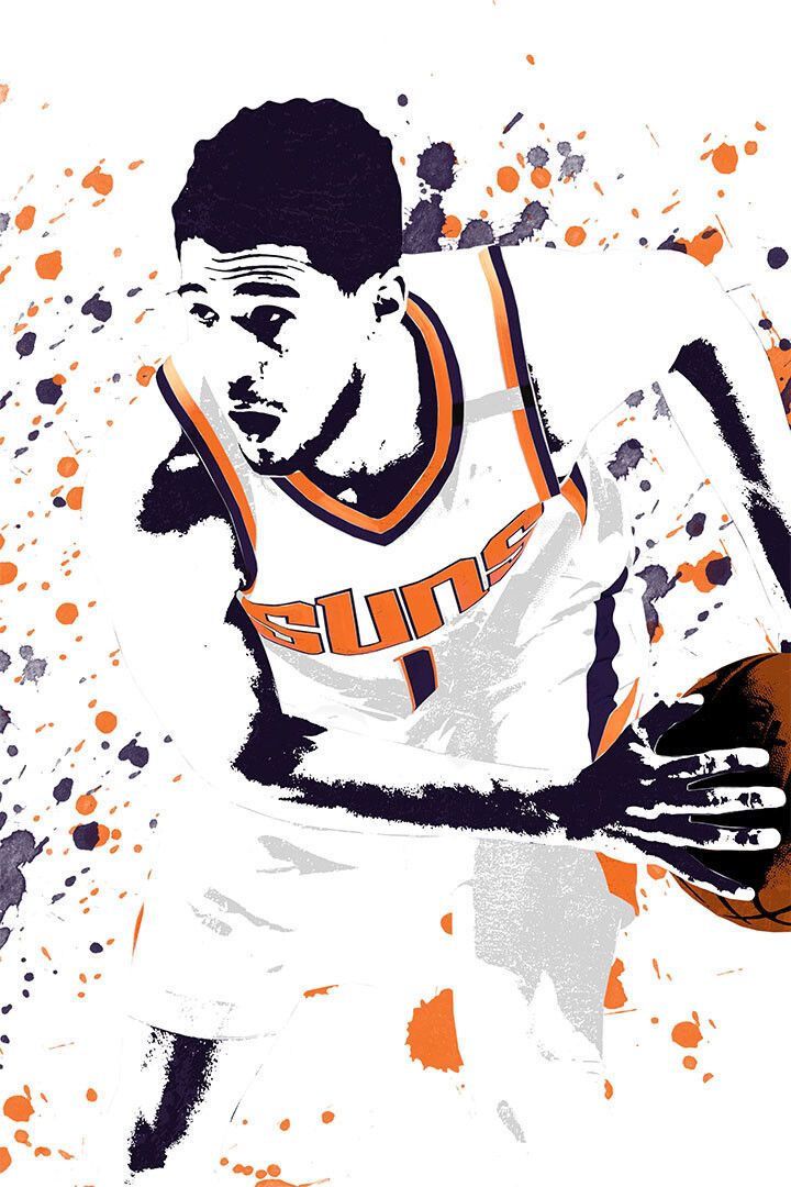Devin Booker Phoenix Suns Basketball Star Player Jigsaw Puzzle