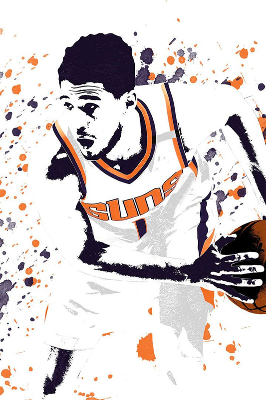 Devin Booker Phoenix Suns Basketball Star Player Jigsaw Puzzle