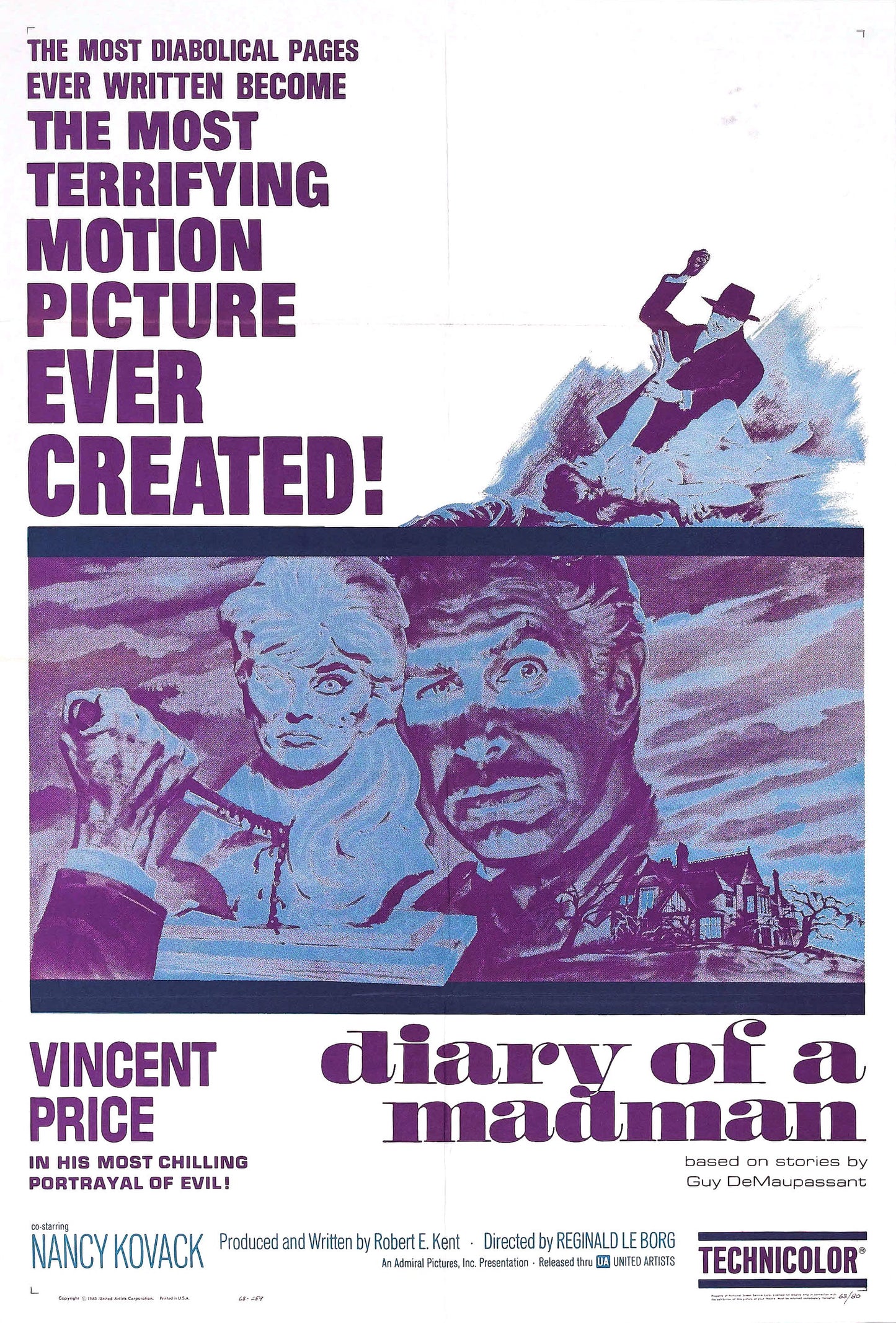 Diary Of Madman 01 Movie Magnet
