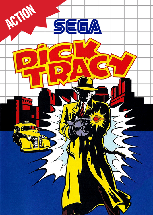 Dick Tracy(1) Sega Master System Print Poster
