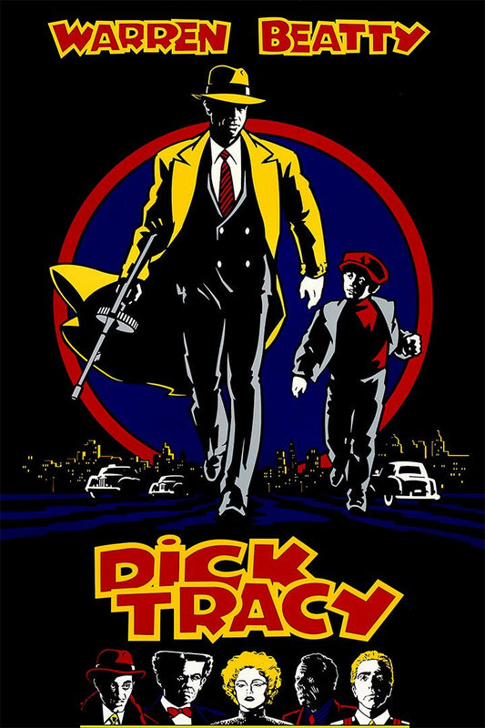 Dick Tracy Crime Comedy Warren Beatty Art Print Decor Jigsaw Puzzle