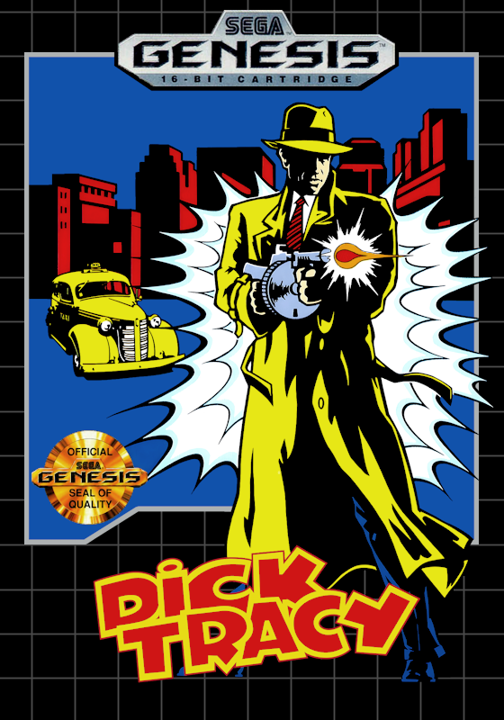 Dick Tracy (Usa) Genesis Print Poster