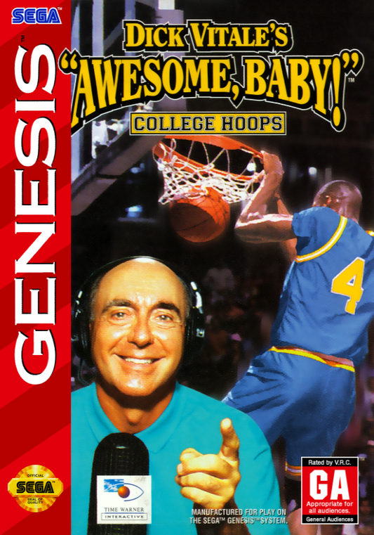 Dick Vitale S Awesome Baby College Hoops (Usa) Genesis Print Poster