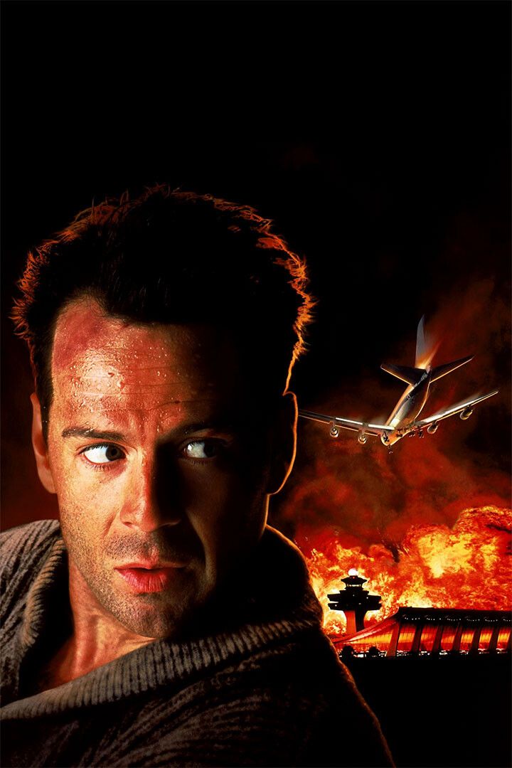 Die Hard 2 Action Movie Print Painting Jigsaw Puzzle
