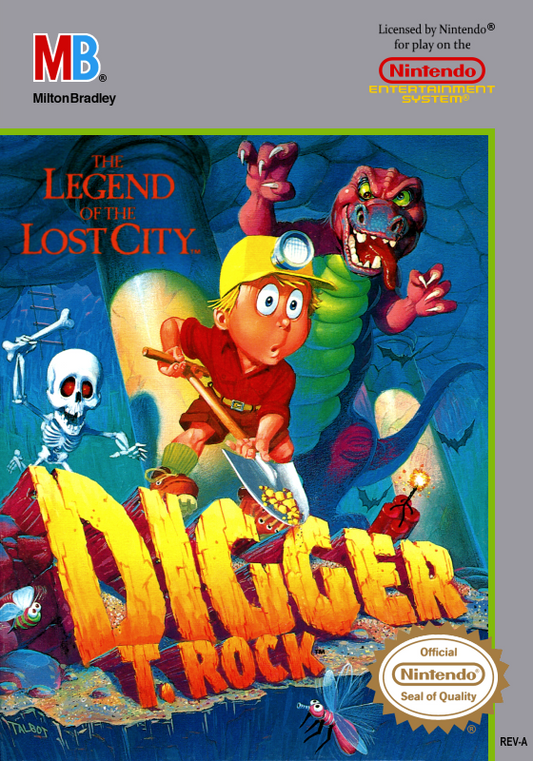 Digger T. Rock (Usa) Nes Print Poster