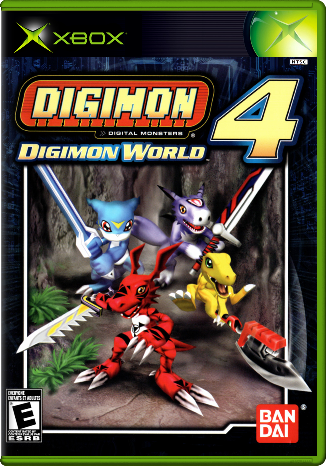Digimon World 4 Xbox Print Poster
