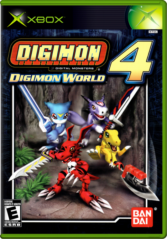 Digimon World 4 Xbox Print Poster