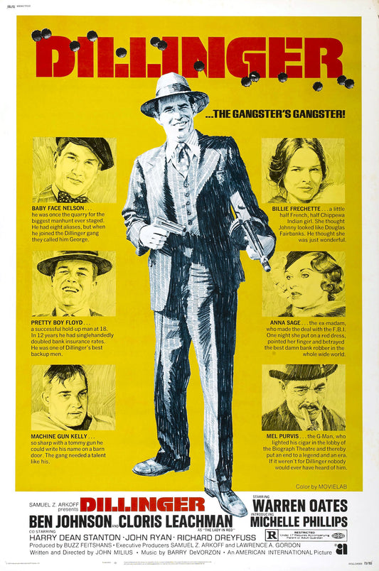 Dillinger 02 Movie Magnet