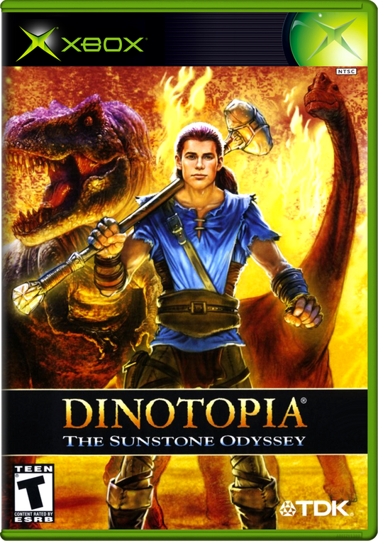 Dinotopia The Sunstone Odyssey Xbox Print Poster