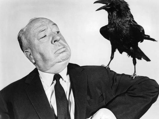 Director Alfred Hitchcock The Birds Horror Movie Publicity Photo Print