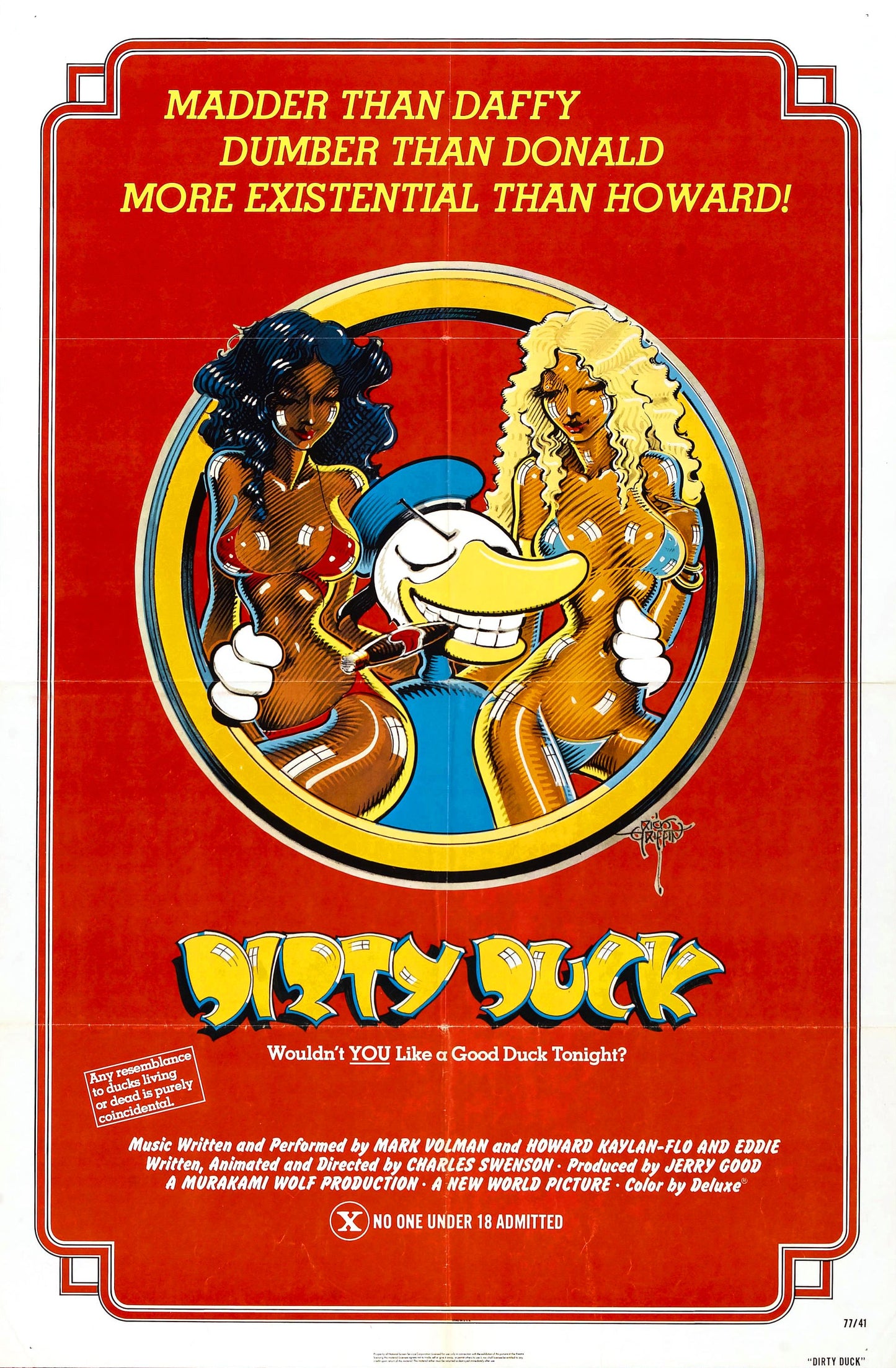 Dirty Duck 01 Movie Magnet