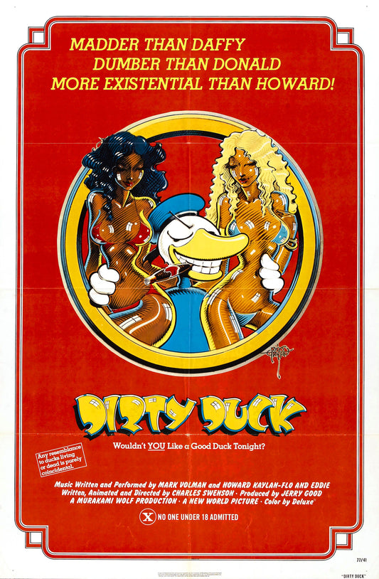Dirty Duck 01 Movie Magnet